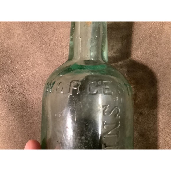 ANTIQUE late 1800's early 1900's LEA & PERRINS Worcestershire Sauce Bottle - Picture 3 of 9